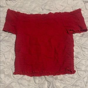 PACSUN LOTTIE MOSS SMALL RED TOP